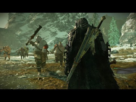 Middle Earth: Shadow of War Free Roam Badass Rampage Gameplay (NO HUD 60 FPS)
