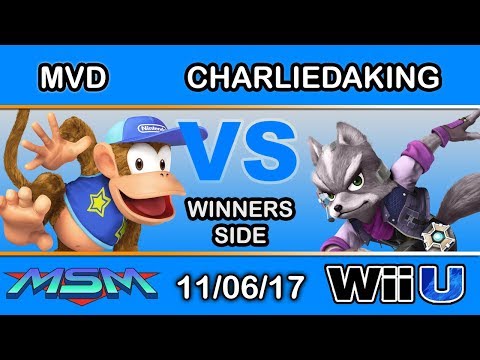 MSM 120 - PG | MVD (Diddy Kong) Vs. LH | Charliedaking (Fox) Winners Side