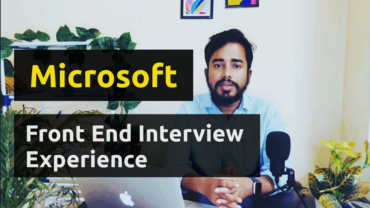 Microsoft Interview Experience Frontend | Web