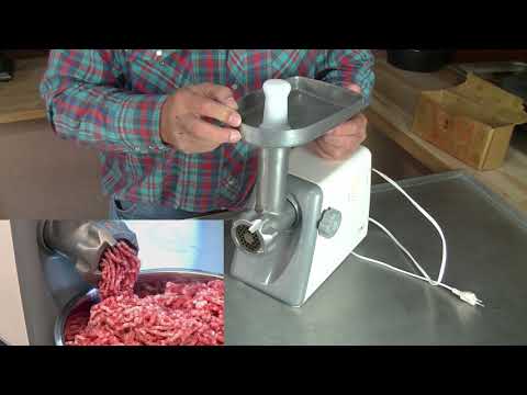 Sausage Meat Grinder, Compare what grinder is right for your Sausages making Video little Gasthaus