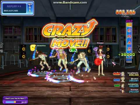 AuditionPVS : Crazy 8 - Don't love you no more 100 bpm Combo Perfect *29 ( By. SeraphimoNz )