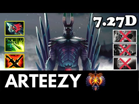 ARTEEZY TERROR BLADE CARRY UNSTOPPABLE DOTA 2 PRO PLAYS 7.27D