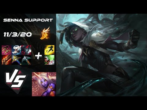SUPPORT Senna vs Soraka - EU Grandmaster Patch 14.16