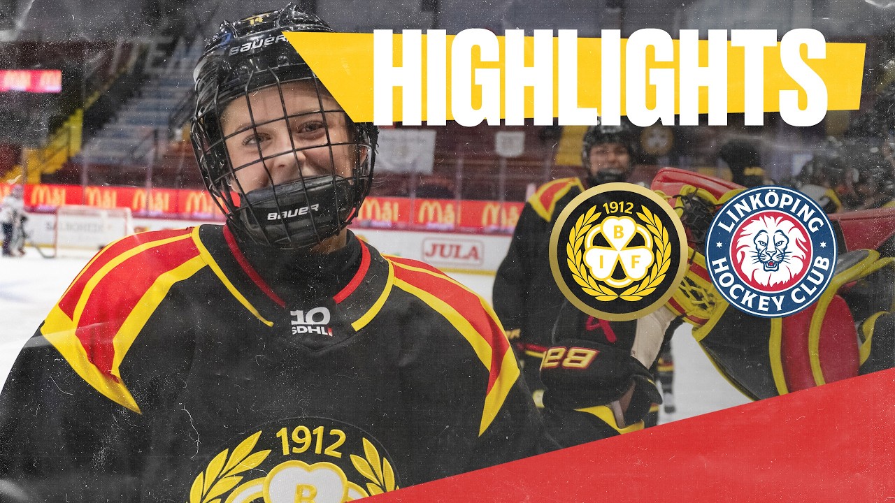 Highlights | Brynäs - Linköping | SDHL | Omgång 9