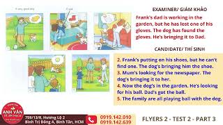 FLYERS 2 SPEAKING TEST 2