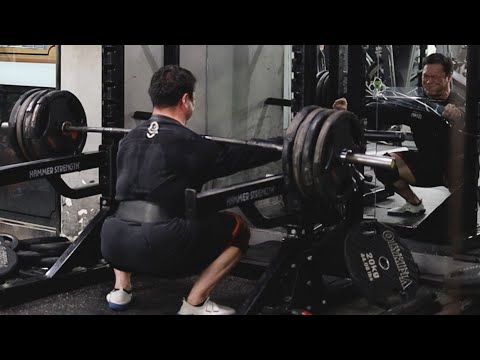 A jingling 'all-free squat' day with [nickname]