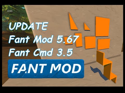 Scrap Mechanic Survival | Fant Mod 5.67 & Cmd 3.5 - New Blocks ans Cmds