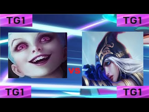 LOL JINX BOT LANE vs ASHE 2 Bronze NA Patch 9.15