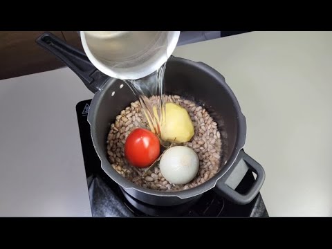 Sempre que faço feijão assim , todos me pedem a receita!!