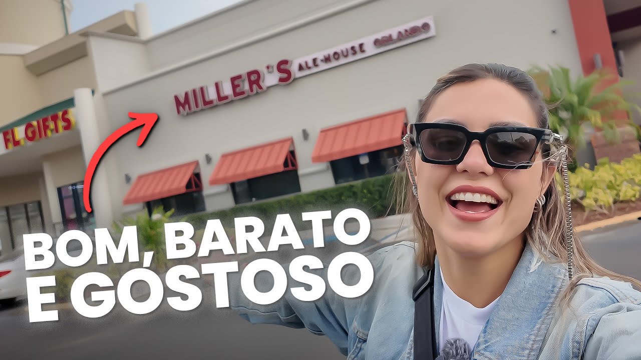 BAR E RESTAURANTE BARATO EM ORLANDO PRA TODA FAMÍLIA - Miller's Ale House