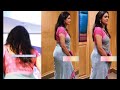 Tamil Serial Actress Devadarsini Latest Saree Show