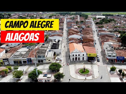✈️ CAMPO ALEGRE - Cidade da alegria 😀 #alagoas #drone