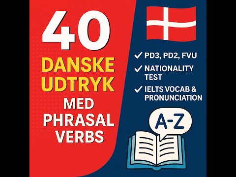 Lær 40 Danske Udtryk 🇩🇰 | Danish Slang & Phrases for Beginners | PD3, FVU, PD2, Expat Tips.
