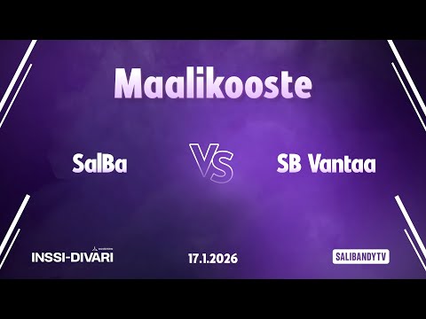 Maalikooste: SalBa - SB Vantaa (Inssi-Divari M)