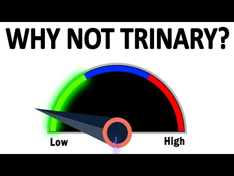 Why can't computers use base 3 instead of binary? Voltage states explained.