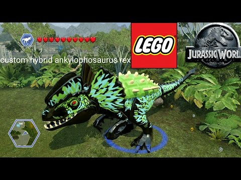 LEGO Jurassic World Ankylophosaurus custom hybrid
