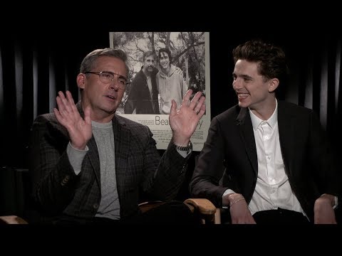 Beautiful Boy interview: Steve Carell & Timothée Chalamet