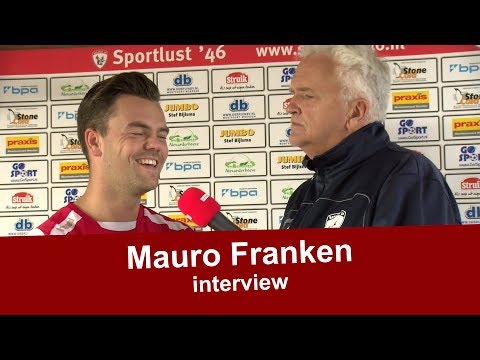 Interview Mauro Franken na de wedstrijd Sportlust '46 - Almkerk
