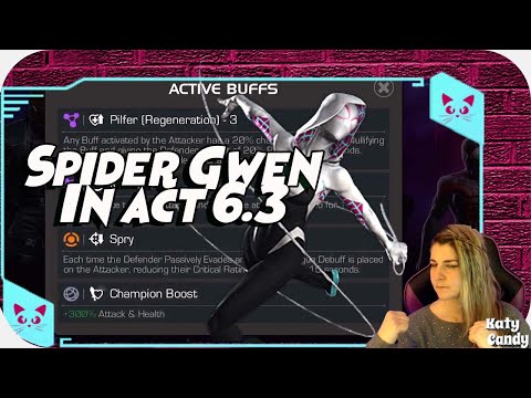 Spider Gwen | Act 6.3.1 | Mesmerize / Spry Path |  Marvel Contest of Champions