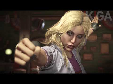 DARKSEID VS BLACK CANARY DINAH DRAKE ALL DIALOGUES QUOTE INJUSTICE 2 2020