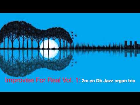 JOSE ANTONIO PLAZA: 2m en Db Jazz organ trio, IFR Vol. 1