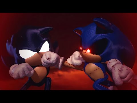 Dark Sonic vs Sonic.exe | 3D animation [SPANISH DUBBING]