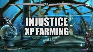 Injustice: Gods Among Us - Fast & Easy XP Farming - The Hero We Deserve Achievement Trophy Guide