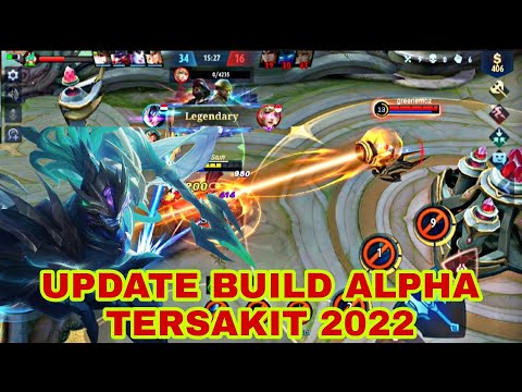 FIX INI BUILD ALPHA TERSAKIT 2022 -  TOP GLOBAL ALPHA!! GAMEPLAY ALPHA MOBILE LEGENDS INDONESIA
