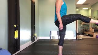 Balance - Lunge Then Leg Sweep