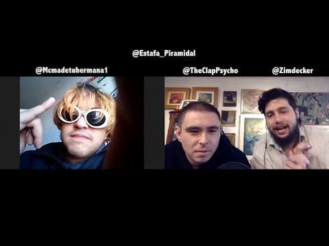 PUNTUANDO RIMAS que son un 4 en CALLE #2 Mcmadetuhermana Clap Psycho Zimdecker - Estafa Piramidal 17