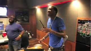 Meek Mill at the Boom Boom Room In L.A (will smith studio) MTV interview