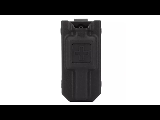 Vídeo relacionado con CLTAC Soporte táctico para torniquete y soporte de tijera, vertical y horizontalmente para cinturón y chaleco, bolsa Molle TQ ajustable con corte láser, bolsa de herramientas para linterna EDC con