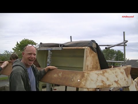 Shibumi Boat Build EP 12 Radar arch reveal and making it all work - Steel Boat Building