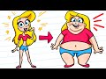 Barbara Became FAT! Animated Shorts by Avocado Couple