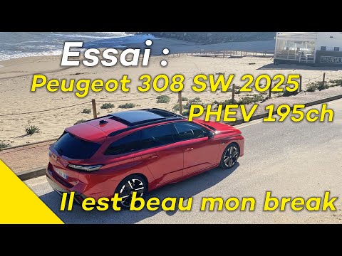 Peugeot 308 SW Facelift plug-in hybrid 195hp GT review