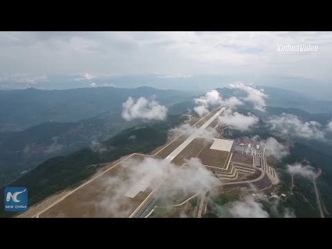 Decolando nas nuvens! Novo aeroporto é inaugurado em Chongqing, China