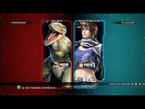 Tekken Tag Tournament 2 - Alex (Jonah) Vs. Michelle Chang (Me)