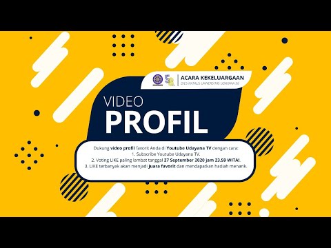Video Profil Fakultas Pertanian Universitas Udayana