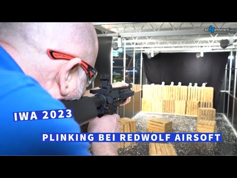 IWA 2023: Spaß beim Plinken – Stefan und Matze testen Airsofts bei Redwolf Airsoft