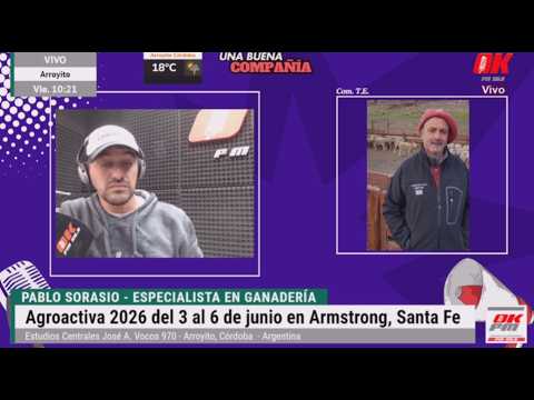 Pablo Sorasio - Especialista en ganadería Agroactiva 2026 del 3 al 6 de junio en Armstrong Santa Fe