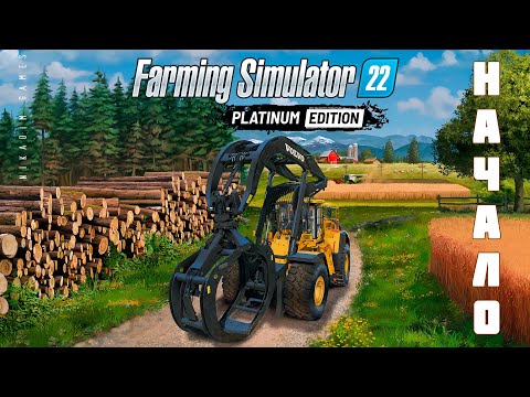 , title : '🚜 Farming Simulator 22 Platinum Edition: НАЧАЛО #1 [прохождение 2023]'