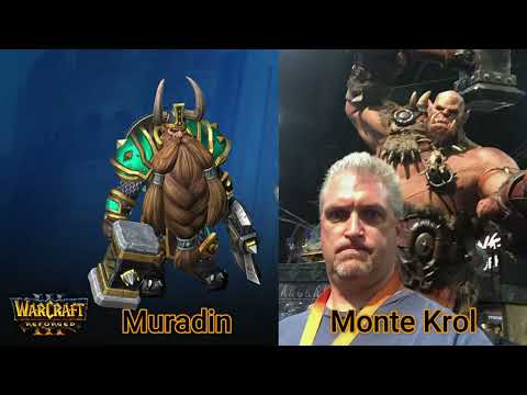 Character and Voice Actor -  Warcraft III Reforged - Muradin Bronzebeard - Monte Krol