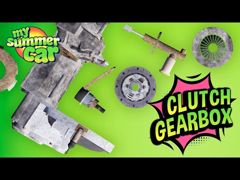 My Summer Car 💚 Troubleshooting: Clutch and Gearbox! Satsuma not Moving!