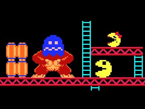 Pacman vs Donkey Kong