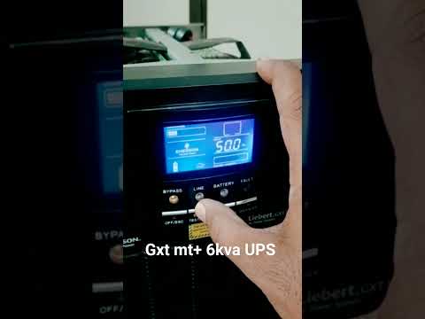 6kva ups showing 08 fault, means low battery and beeping continue #ups #electrcal