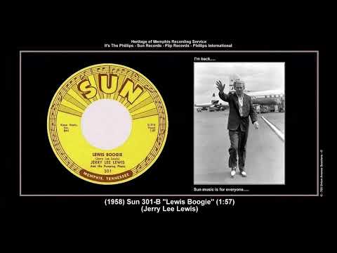 Thumbnail for *(1958) Sun 301-B ''Lewis Boogie'' Jerry Lee Lewis & His Pumping Piano by Waylon Payne