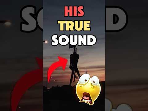 SIREN HEAD'S TRUE SOUND 😲😲