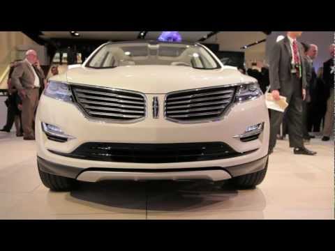 Lincoln MKC Crossover Concept First Look - 2013 Detroit Auto Show