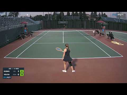 McKenna Koenig v Andreea Velcea - USC v SDSU - 21.01.23