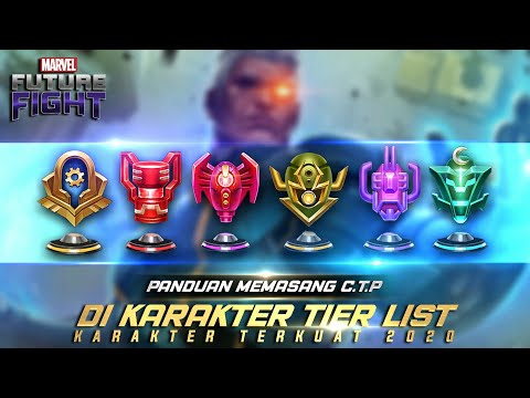 Panduan Memasang CTP Di Karakter Tier List 2020 - Marvel Future Fight Indonesia 🇮🇩 ( Bahasa Only )